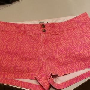 Pink shorts
